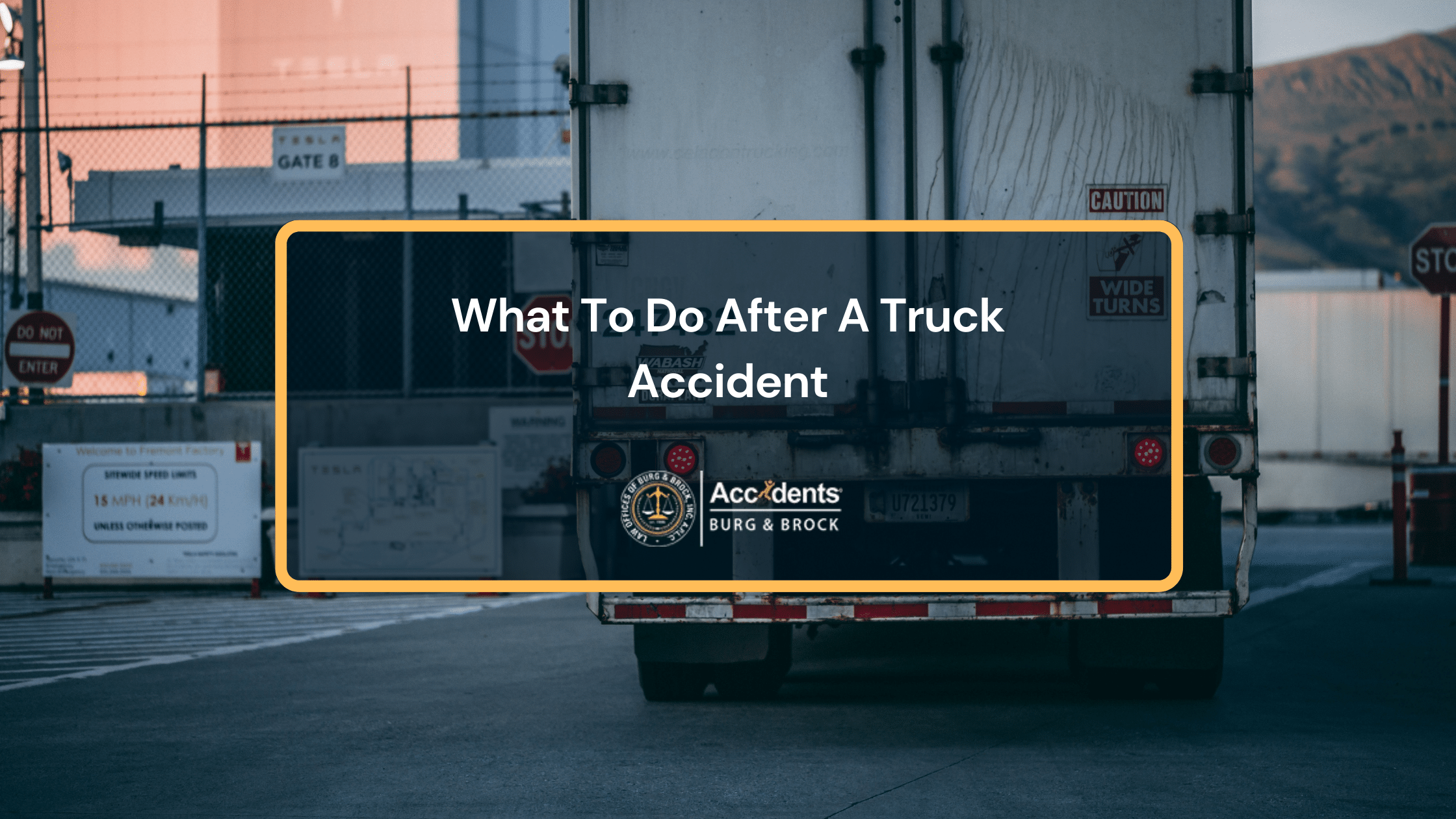 What To Do After A Truck Accident