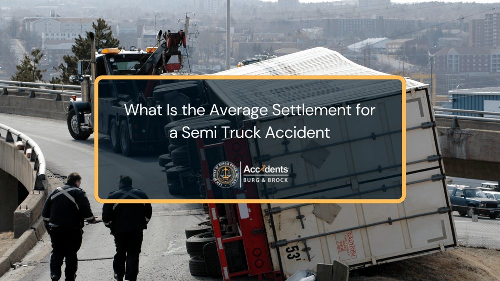 What Is the Average Settlement for Semi Truck Accident