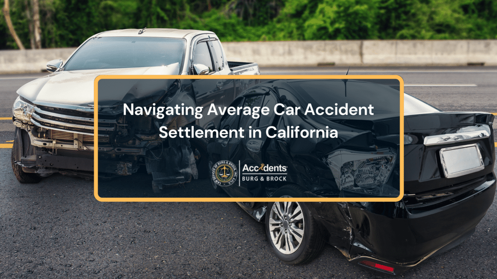 Navigating Average Car Accident Settlement in California