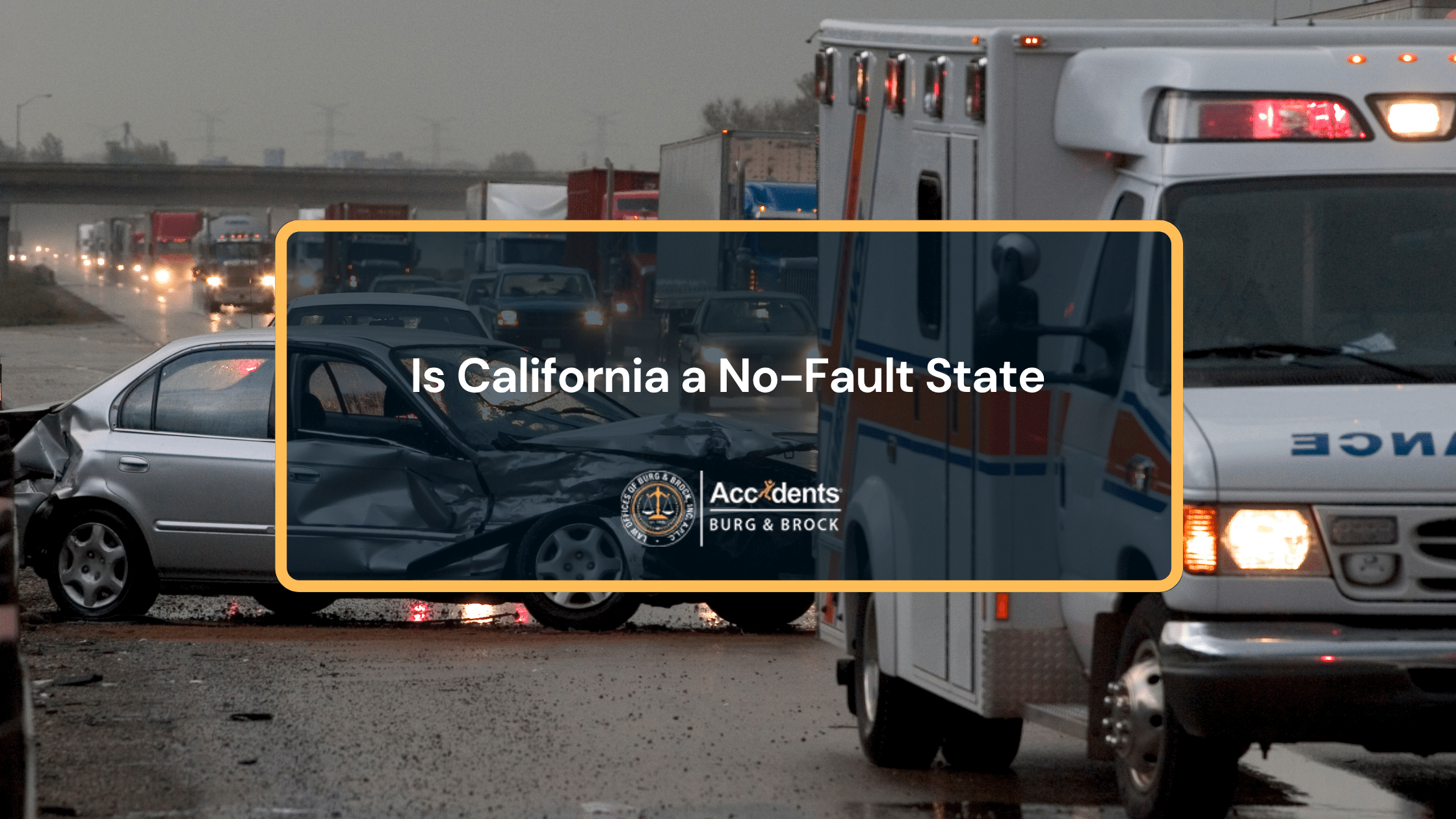 Is California a No-Fault State