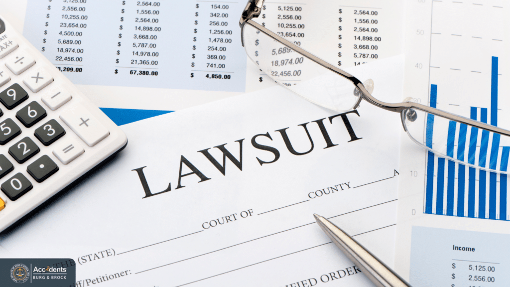 Wrongful death lawsuit documents and financial calculations for a California legal claim.
